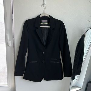 Black suit jacket
